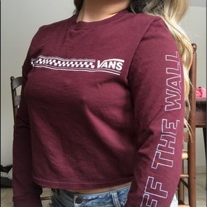 Vans Cropped Longsleeve T-Shirt